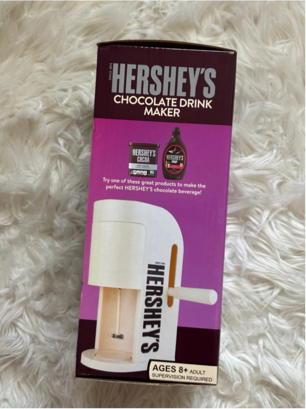 Hersheys Chocolate Milk/Drink Maker Kids Adult Collectors Hershey Electronic Mix